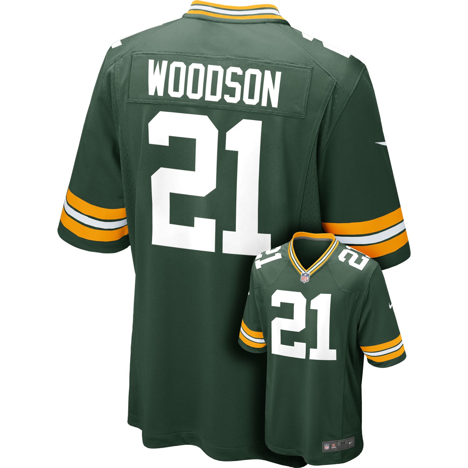 Nike Green Bay Packers Charles Woodson 