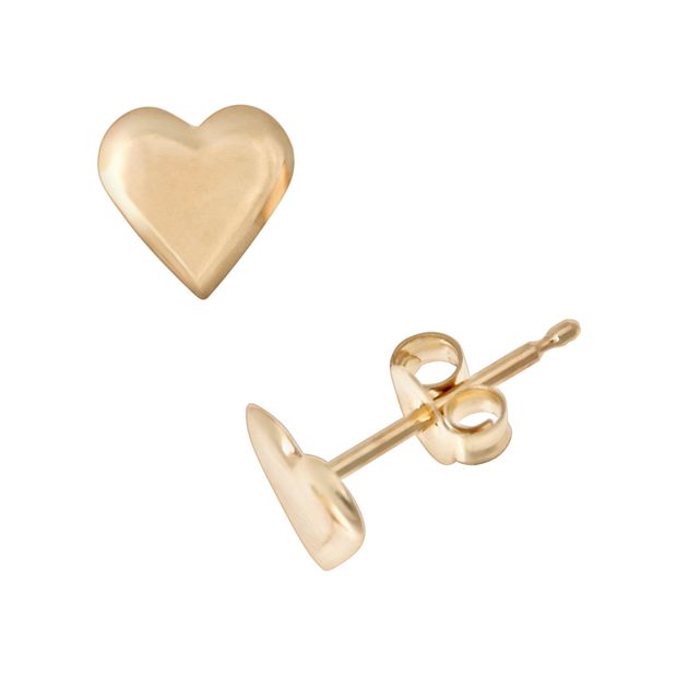 Kohls 14 karat 2025 gold earrings