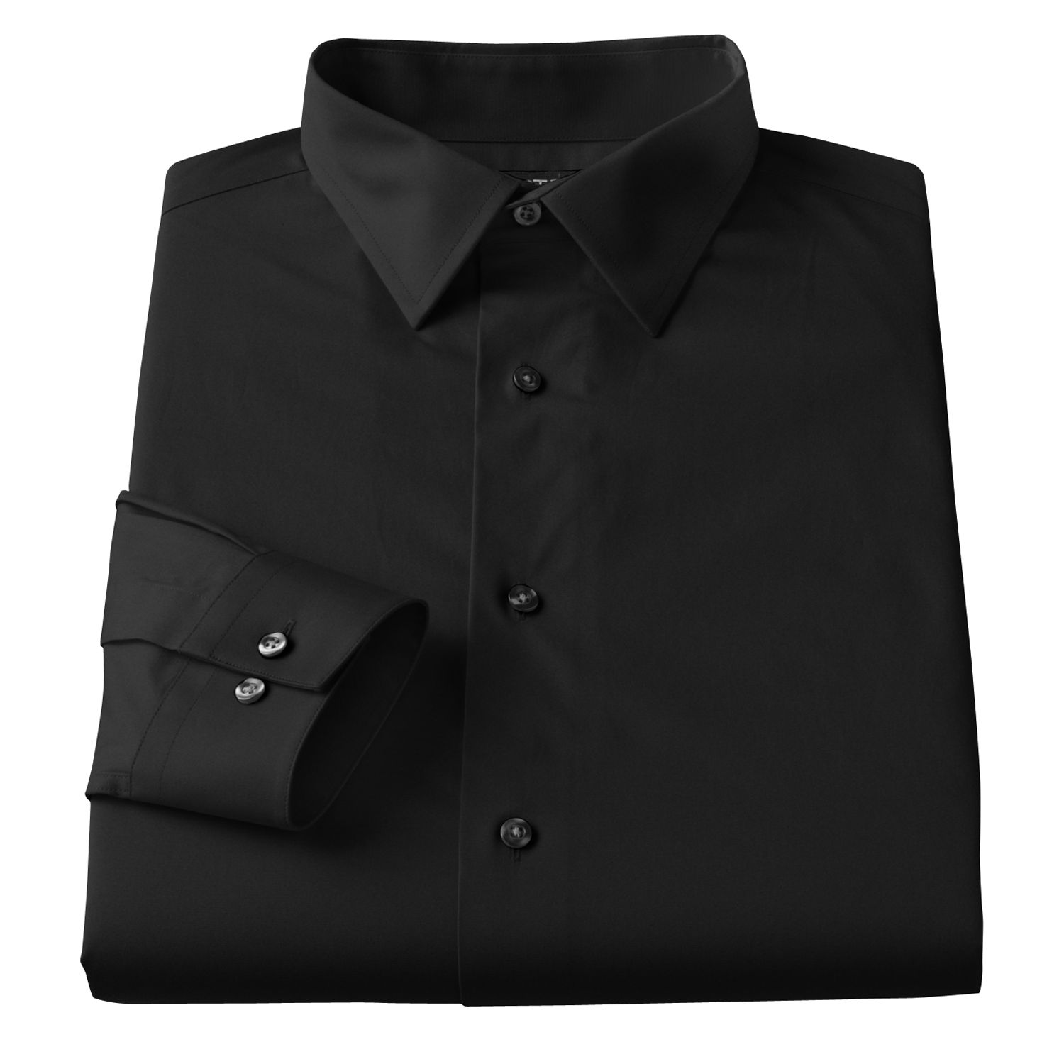 Slim-Fit Stretch Spread-Collar Dress Shirt