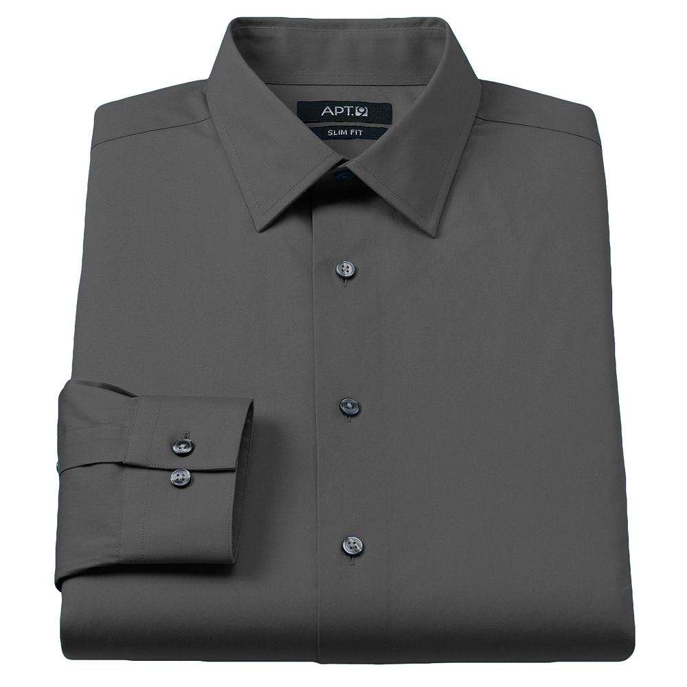 kohl's athletic fit dress shirts Men's Slim Fit Dress Shirts: Add On-Trend Appeal to Your Formal Wardrobe