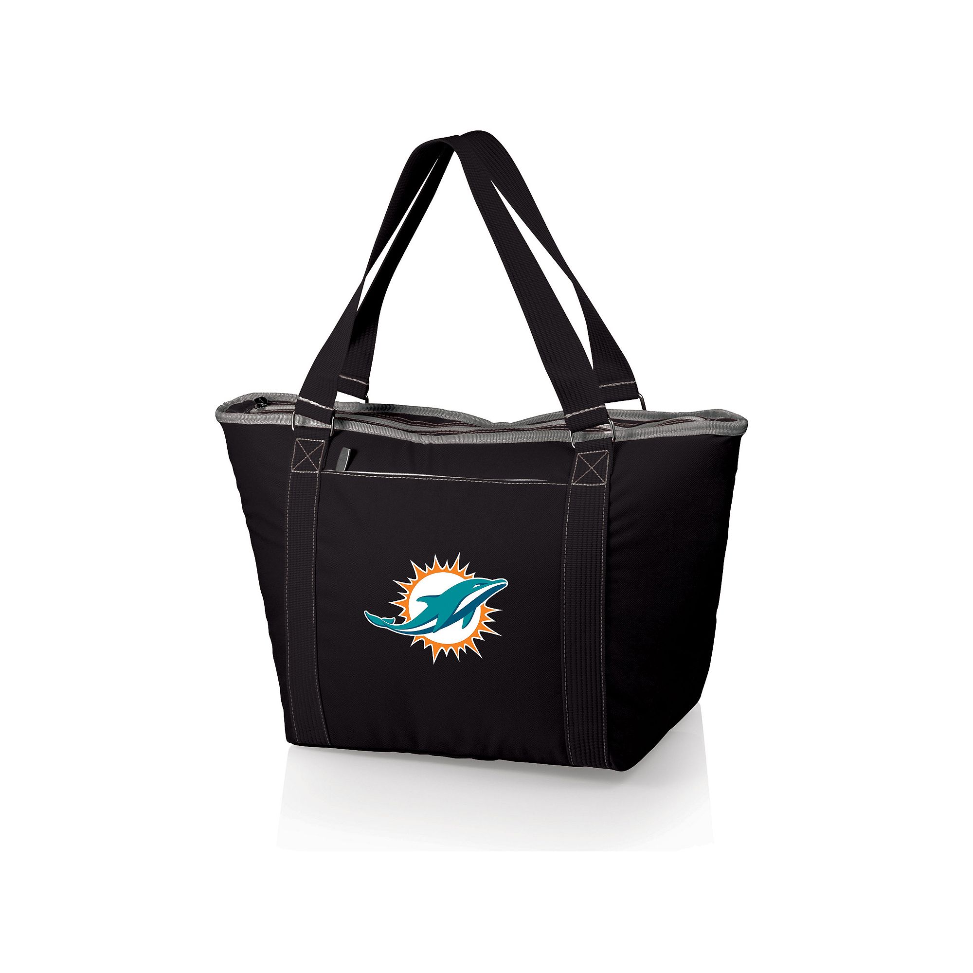 Picnic Time Miami Dolphins Topanga Cooler, Black