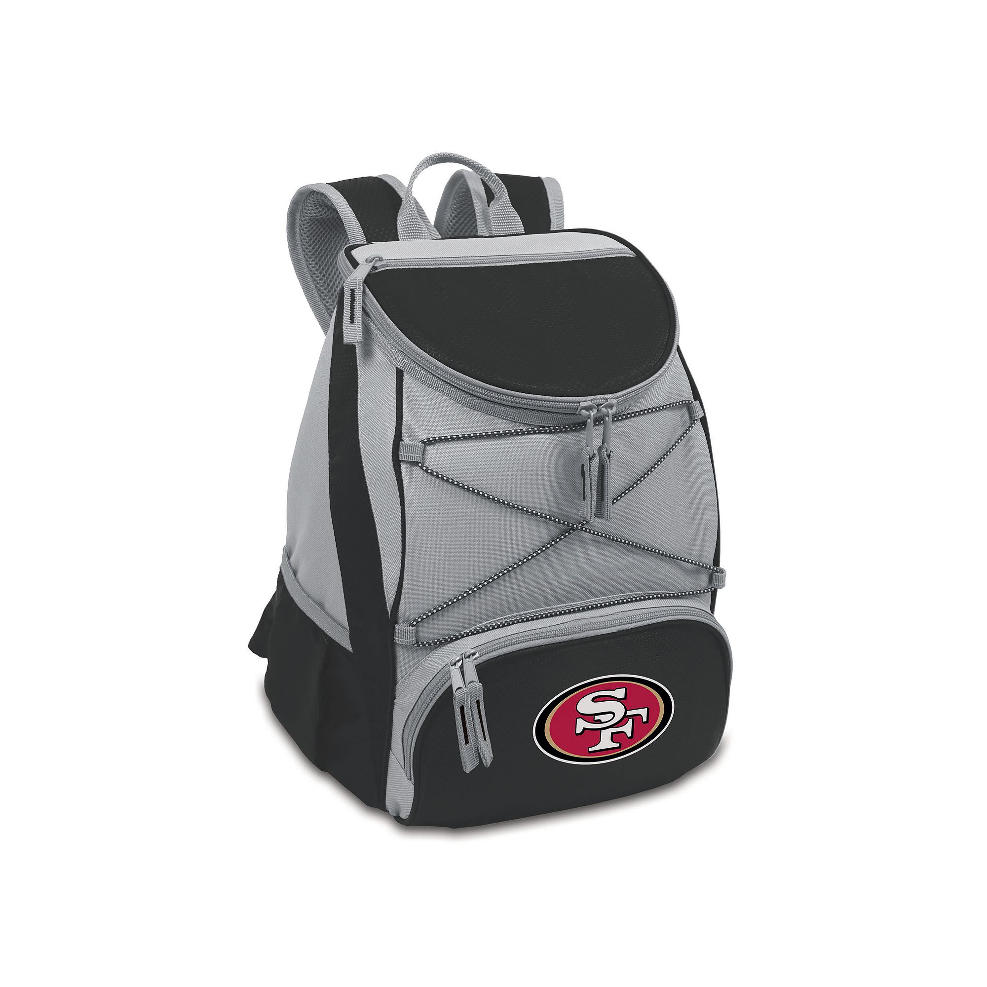 Picnic Time San Francisco 49ers PTX Backpack Cooler, Black