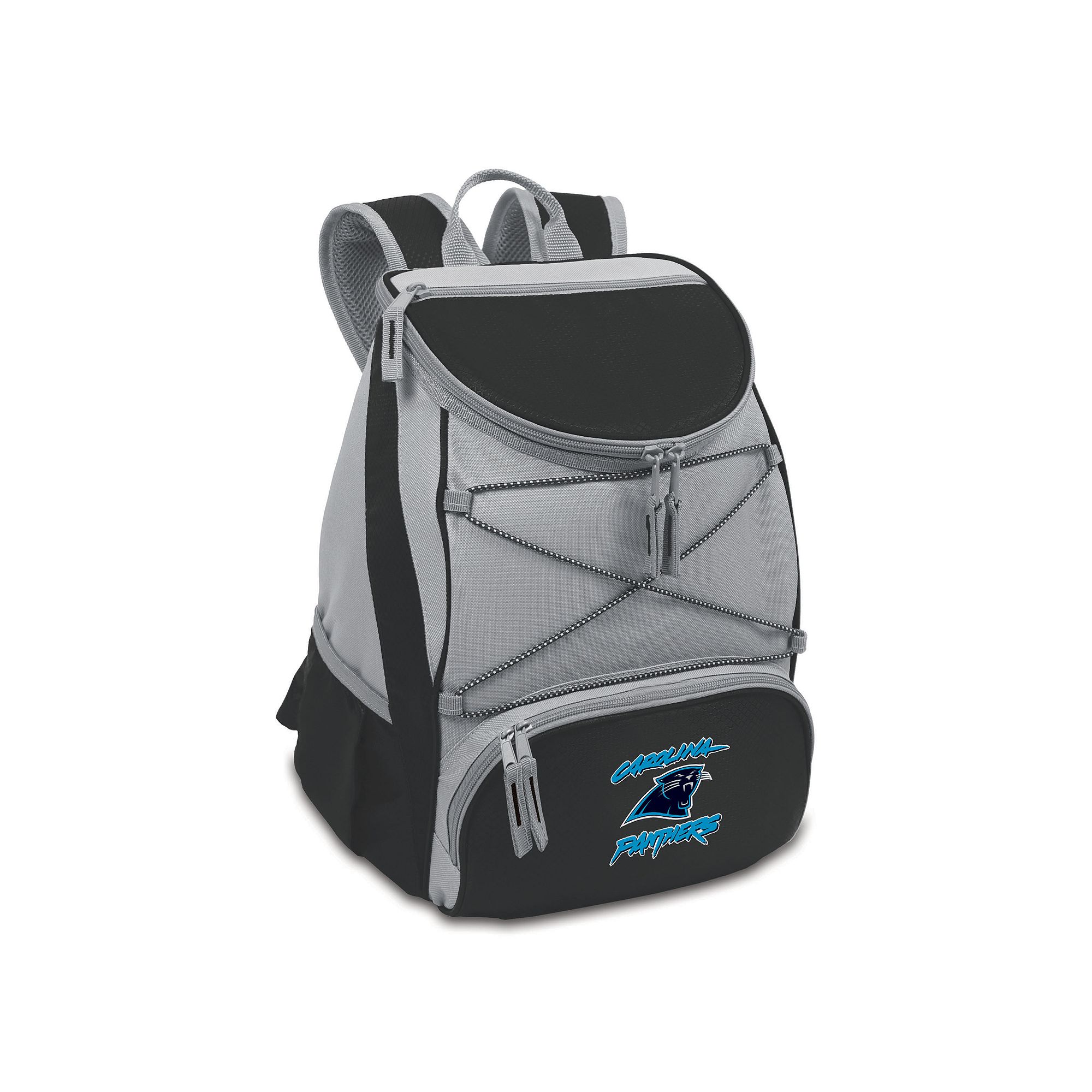 Picnic Time Carolina Panthers PTX Backpack Cooler, Black