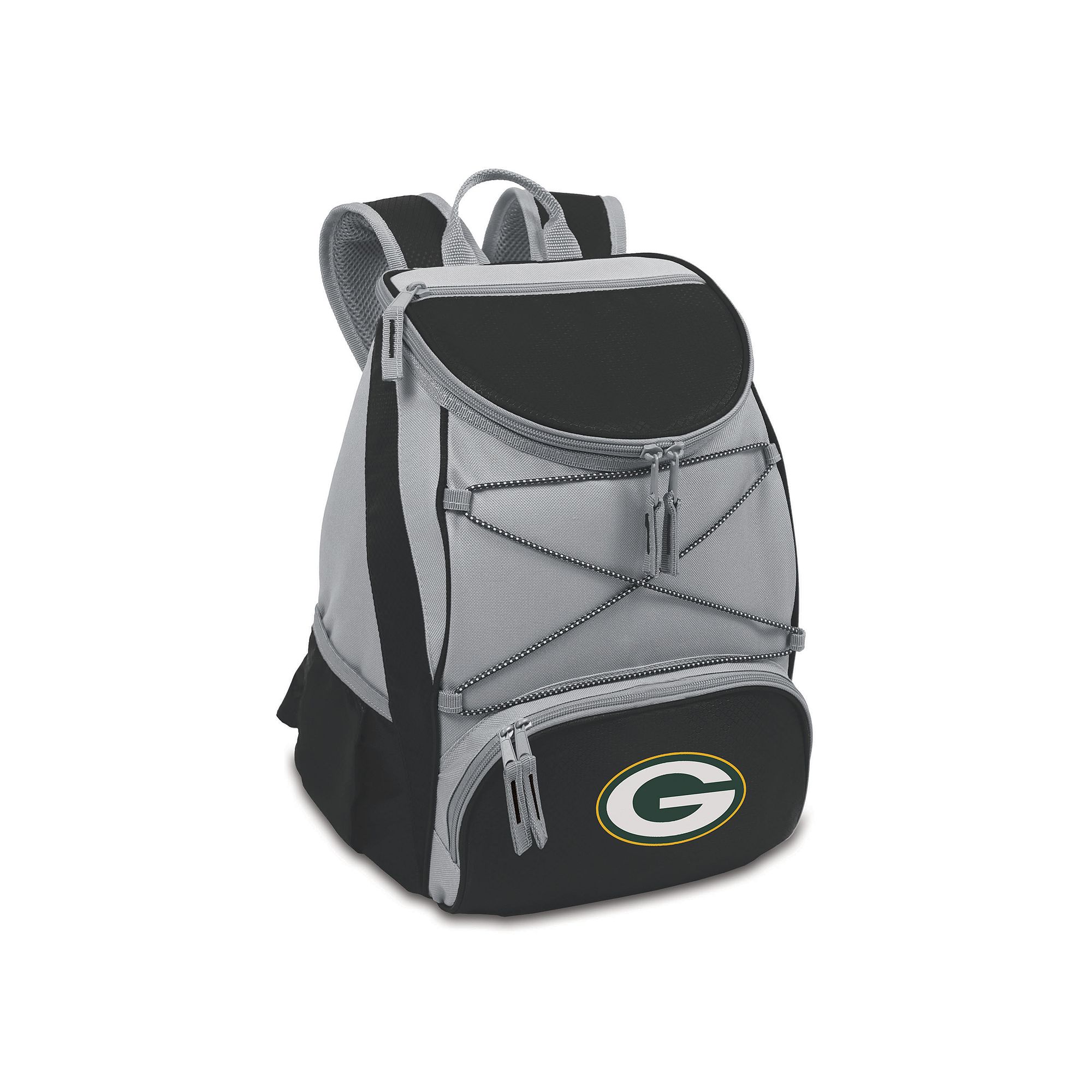 Picnic Time Green Bay Packers PTX Backpack Cooler, Black