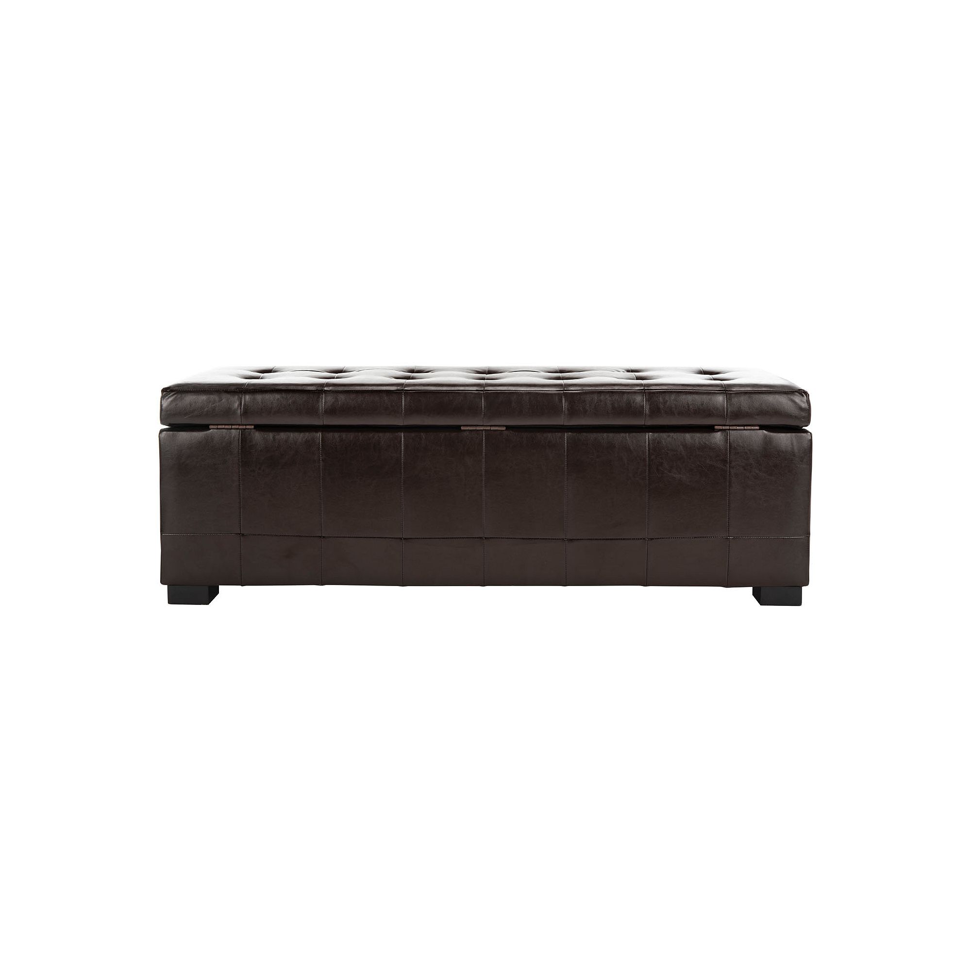 Safavieh Manhattan Large Storage Bench, Brown