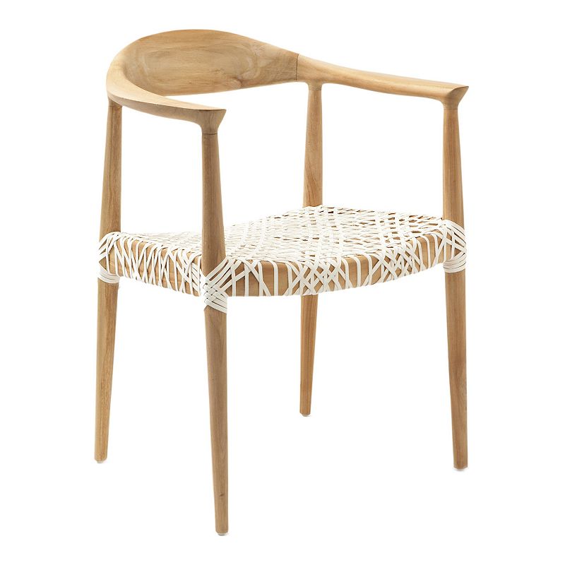 Safavieh Bandelier Arm Chair, Brown, Furniture