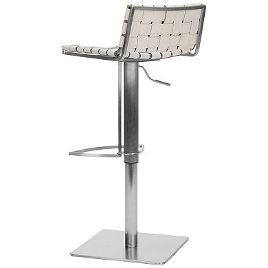 Safavieh Mitchell Gas Lift Bar Swivel Stool