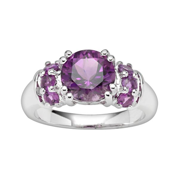 Sterling Silver Amethyst Ring