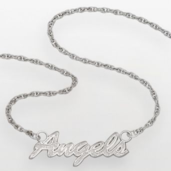 Los Angeles Angels of Anaheim Sterling Silver Script Necklace