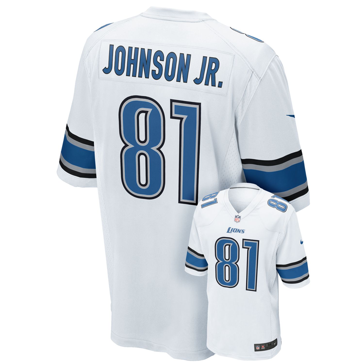 calvin johnson lions jersey