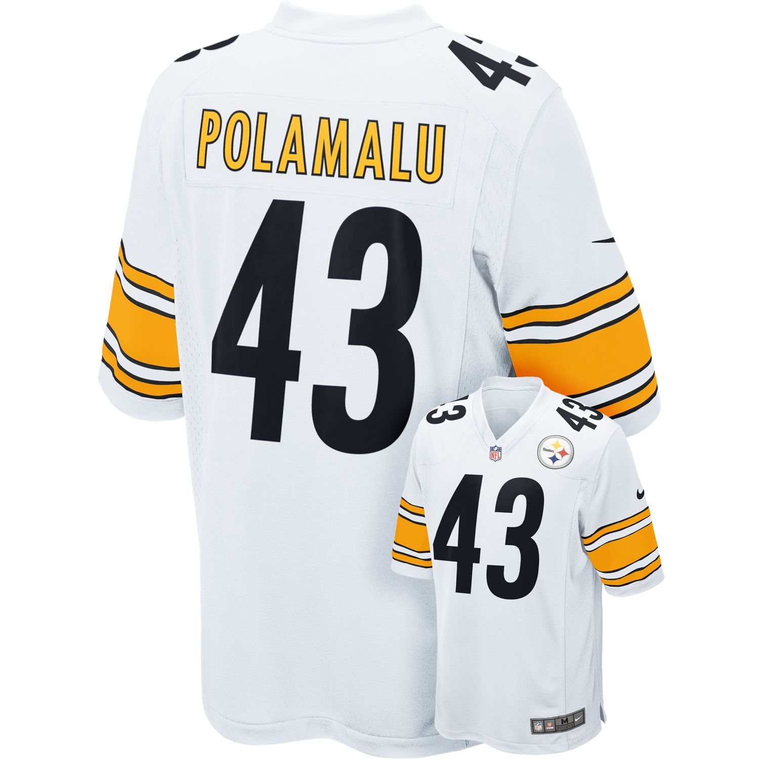 steelers troy polamalu jersey