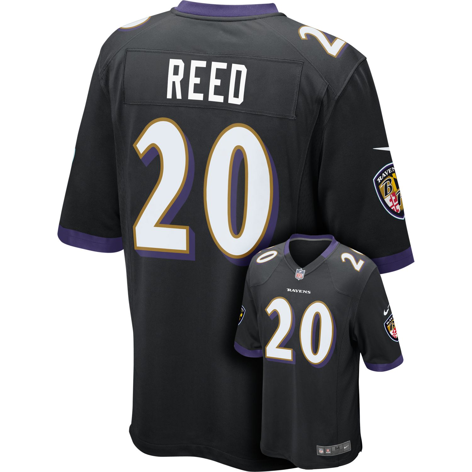Baltimore Ravens Ed Reed NFL Jersey 