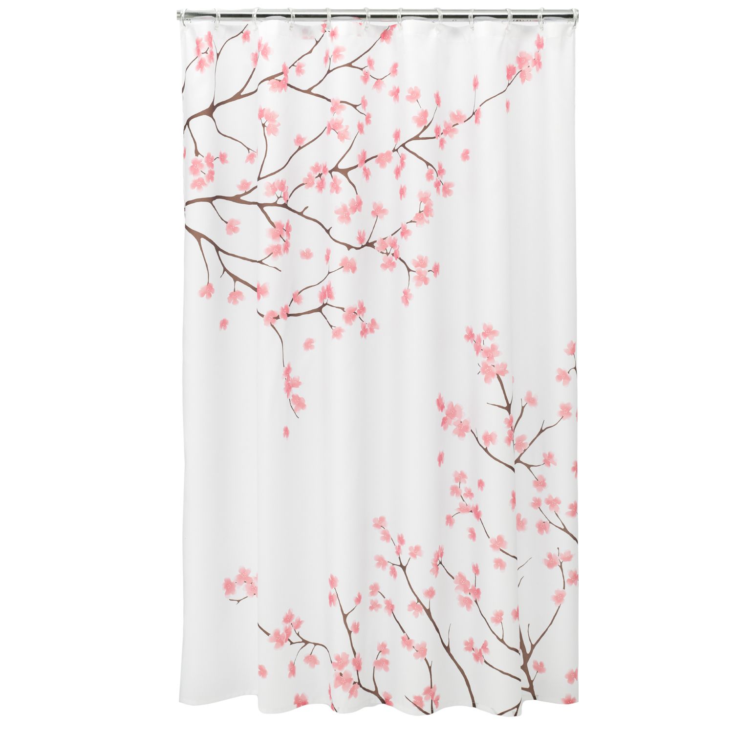 Home Classics® Cherry Blossom Fabric Shower Curtain