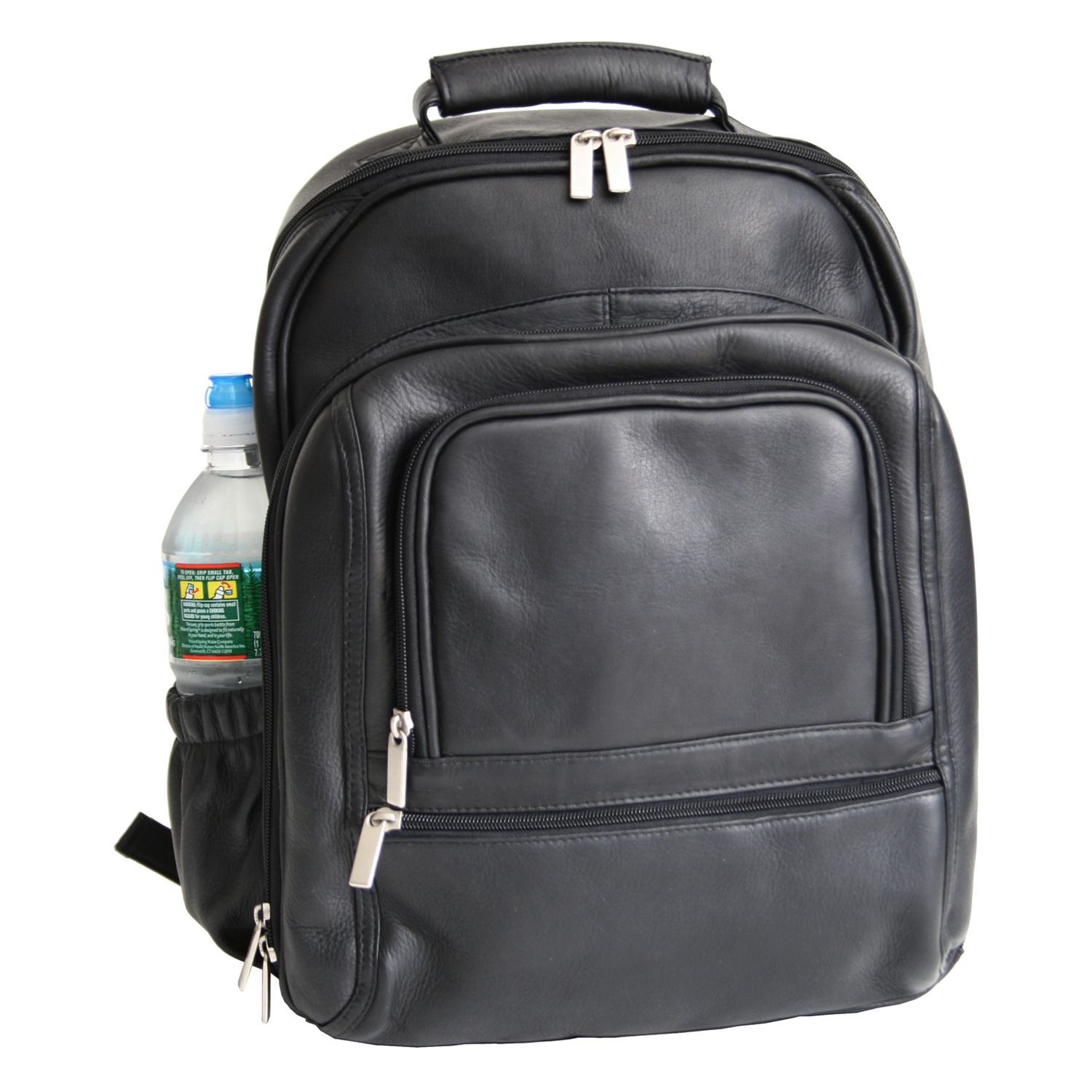 kohls leather backpack