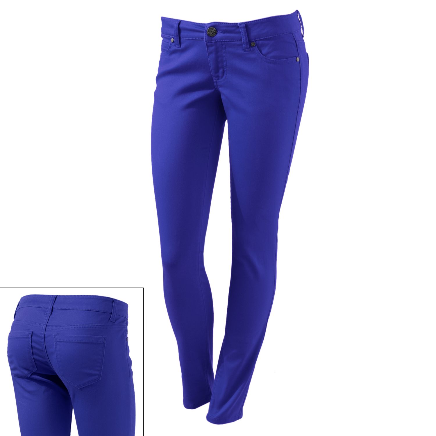 stretchy colored skinny jeans