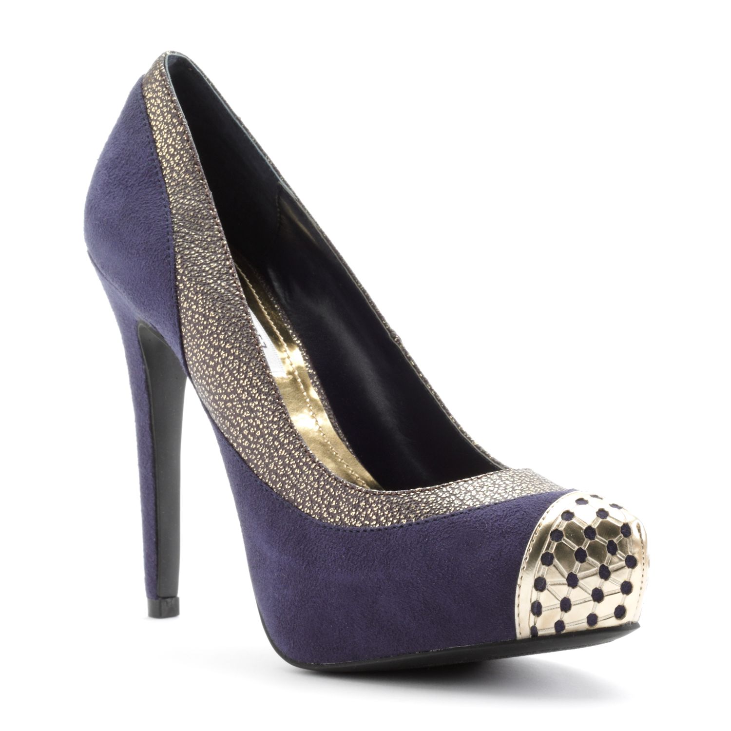 kohls blue heels