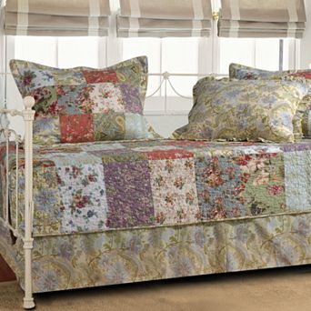Blooming Prairie 5 pc Daybed Quilt Set