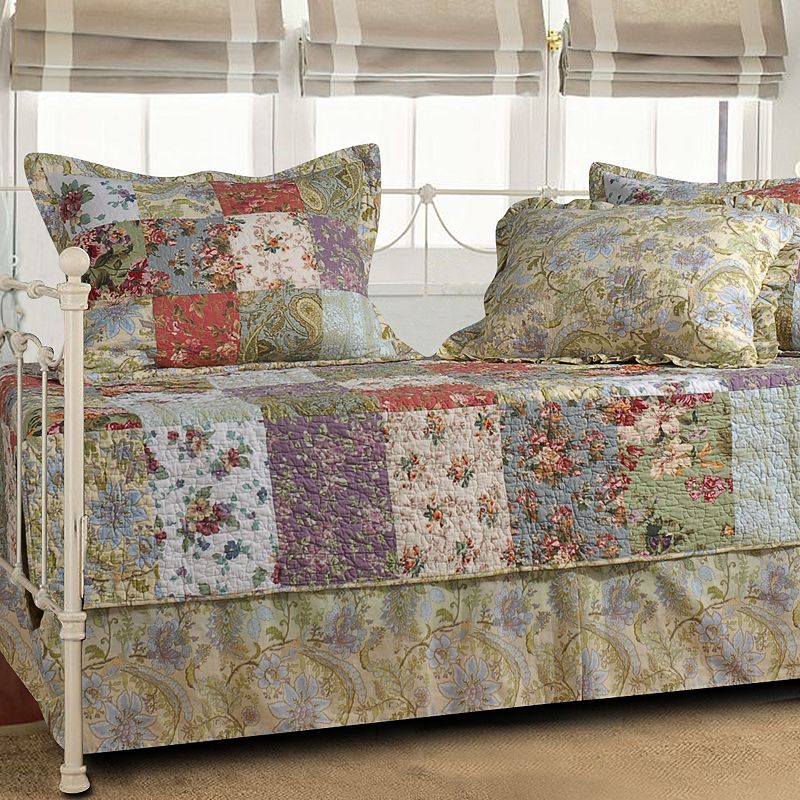 92866816 Blooming Prairie 5-piece Daybed Quilt Set, Multico sku 92866816