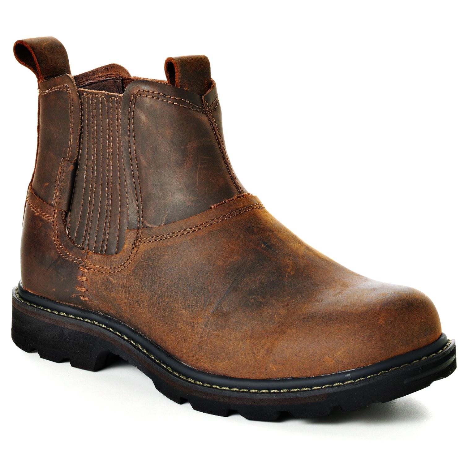 skechers blaine orsen boots brown