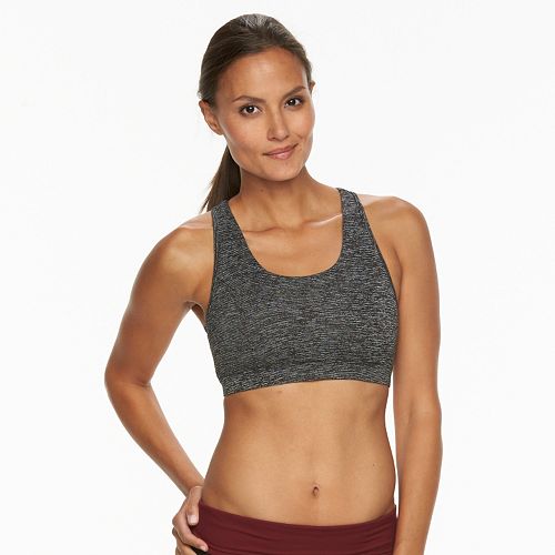 Tek Gear® Bra Core Essentials Racerback MediumImpact Sports Bra