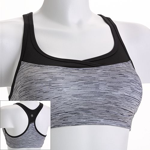 Tek Gear® Bra Core Essentials Racerback MediumImpact Sports Bra
