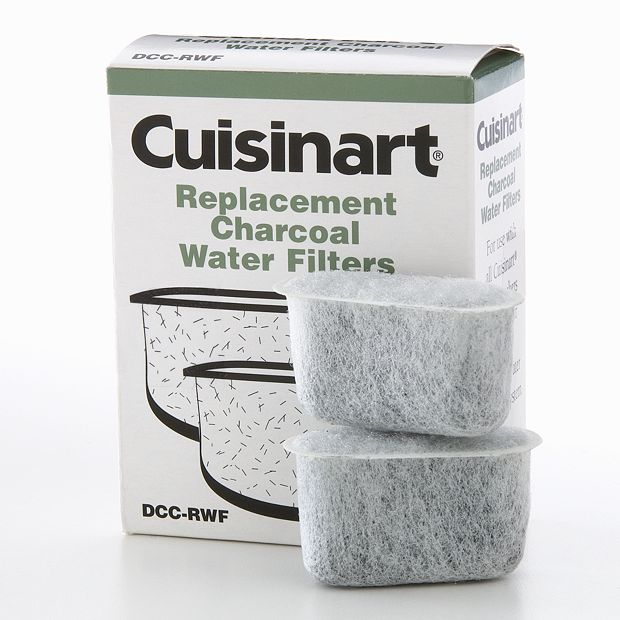 Cuisinart Replacement Charcoal Water Filters 2 pk