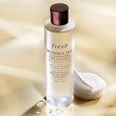 Kombucha Cleanse 2本入り fresh Kombucha 2-in-1 No-Rinse Cleanser & Prebiotic Treatment