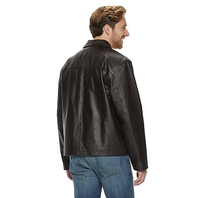 Men's Vintage Leather Black Split Napa Leather Jacket