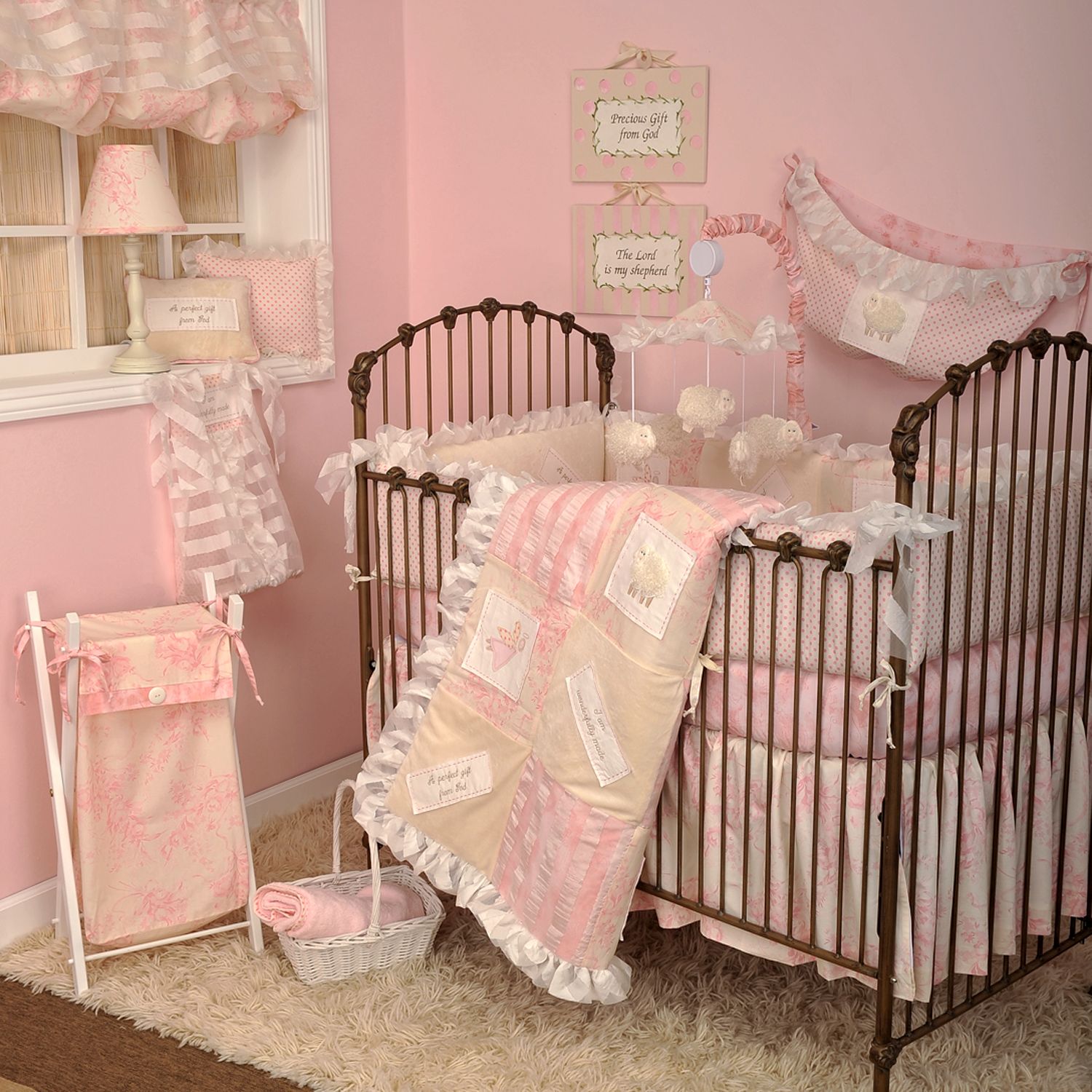 kohl's girl crib bedding sets