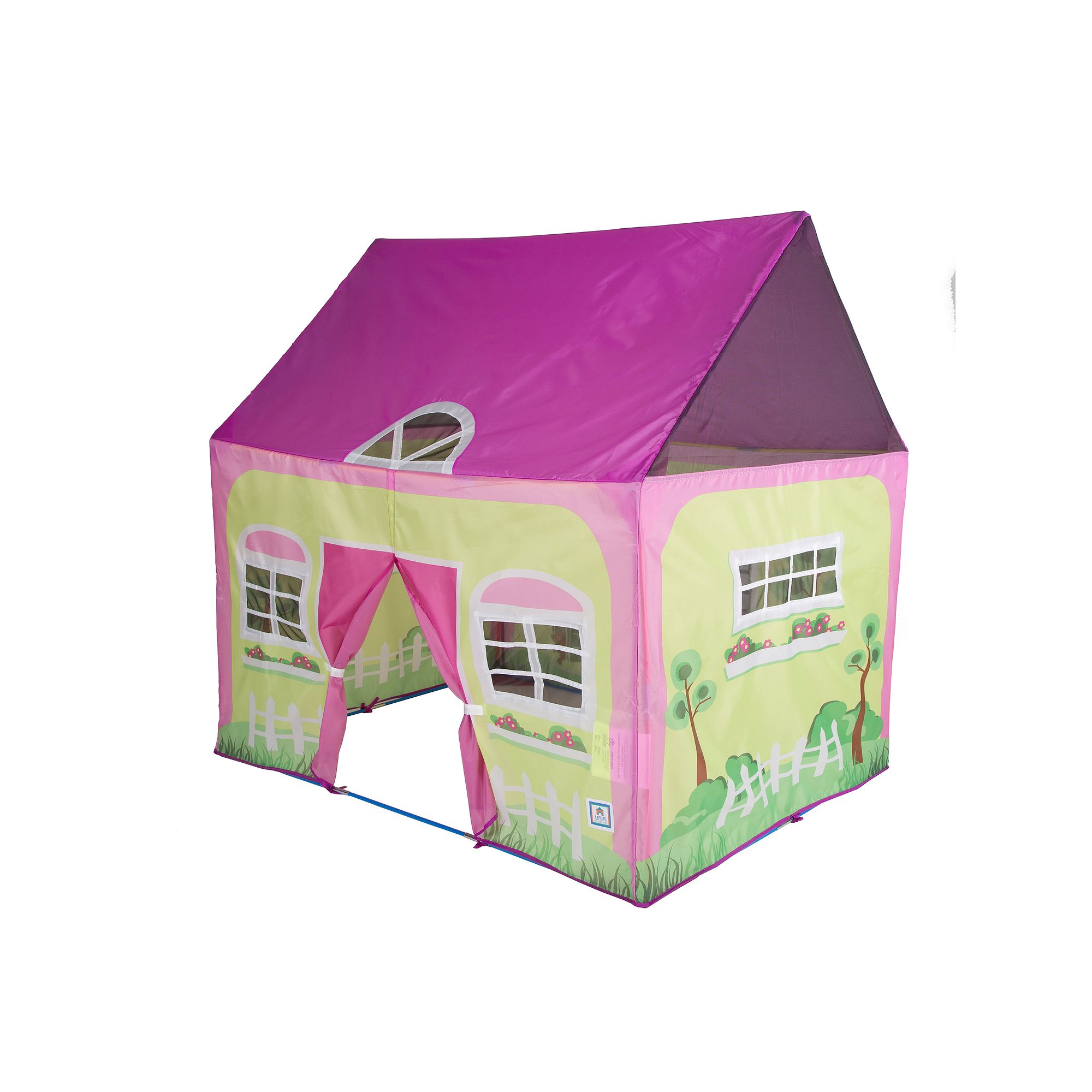 Pacific Play Tents Large Cottage Playhouse Tent, Multi