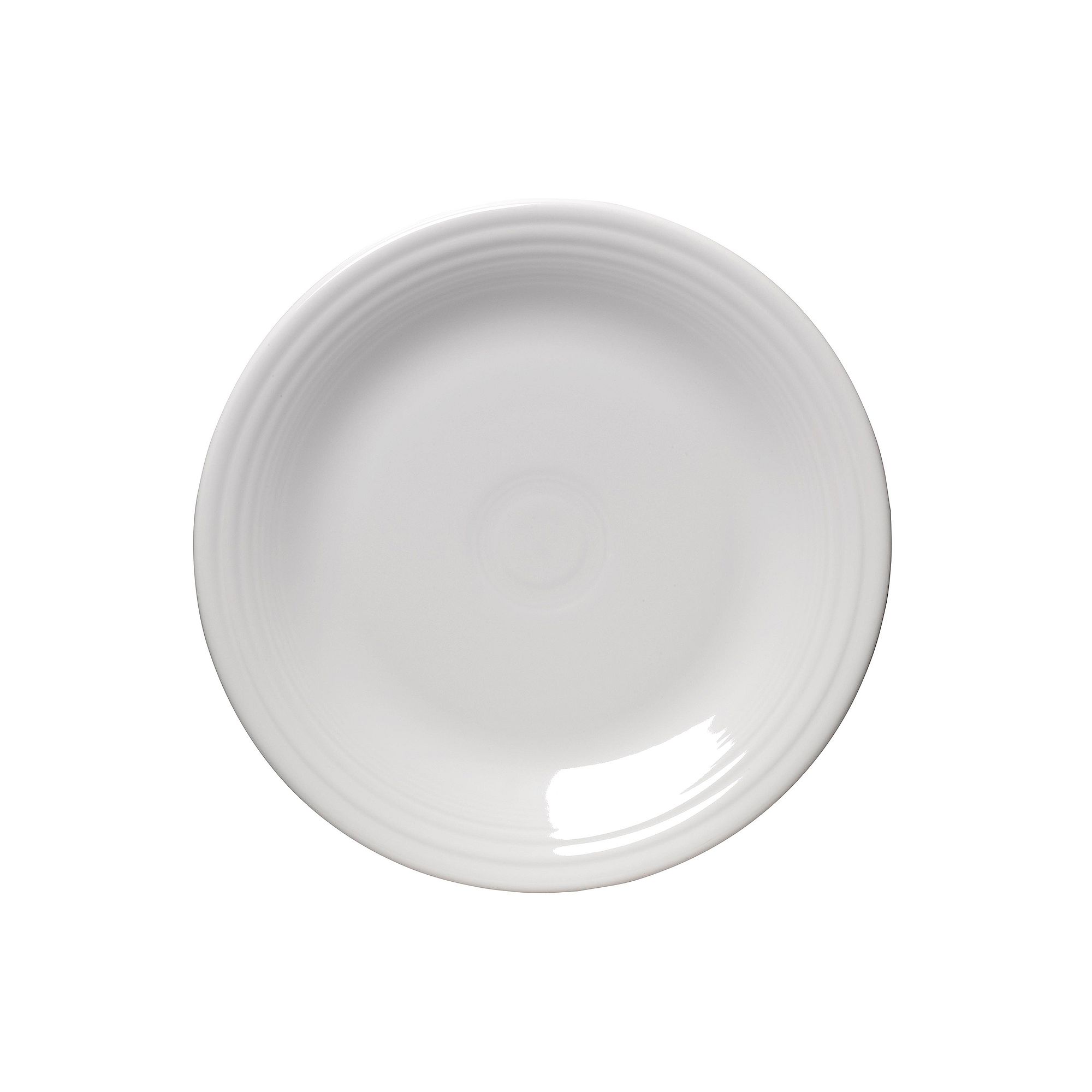 Fiesta Classic Rim 10 1/2-in. Dinner Plate, White