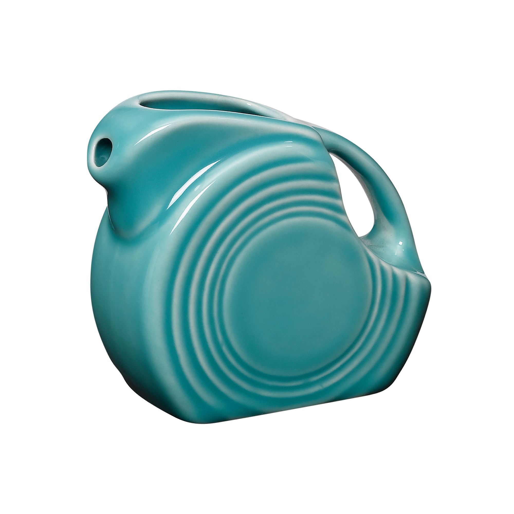 Fiesta 5-oz. Mini Disk Pitcher, Turquoise