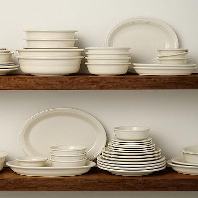 Fiesta Classic Rim 4-Piece Dinnerware Set, Service for 1