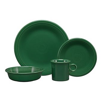 Fiesta Classic Rim 4 pc Dinnerware Set, Service for 1