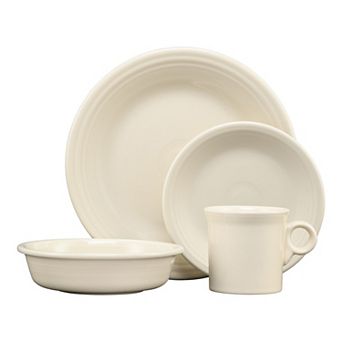 Fiesta Classic Rim 4 pc Dinnerware Set, Service for 1