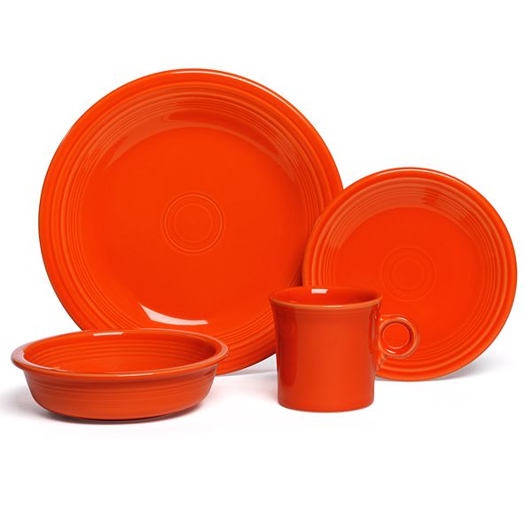 Fiesta 4 Piece Place Setting - Poppy