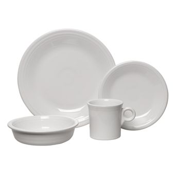 Fiesta Classic Rim 4 pc Dinnerware Set, Service for 1