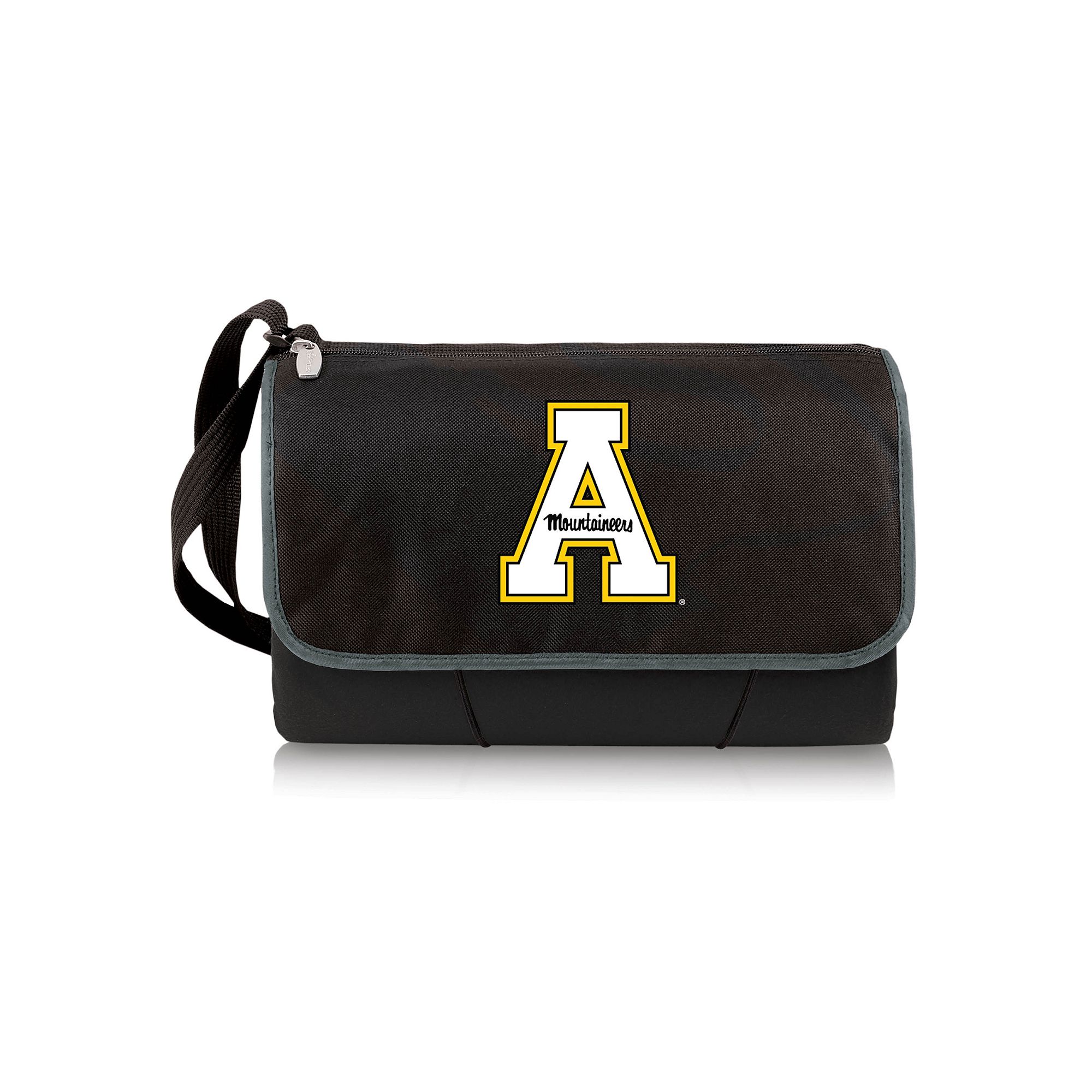 Picnic Time Appalachian State Mountaineers Blanket Tote, Black