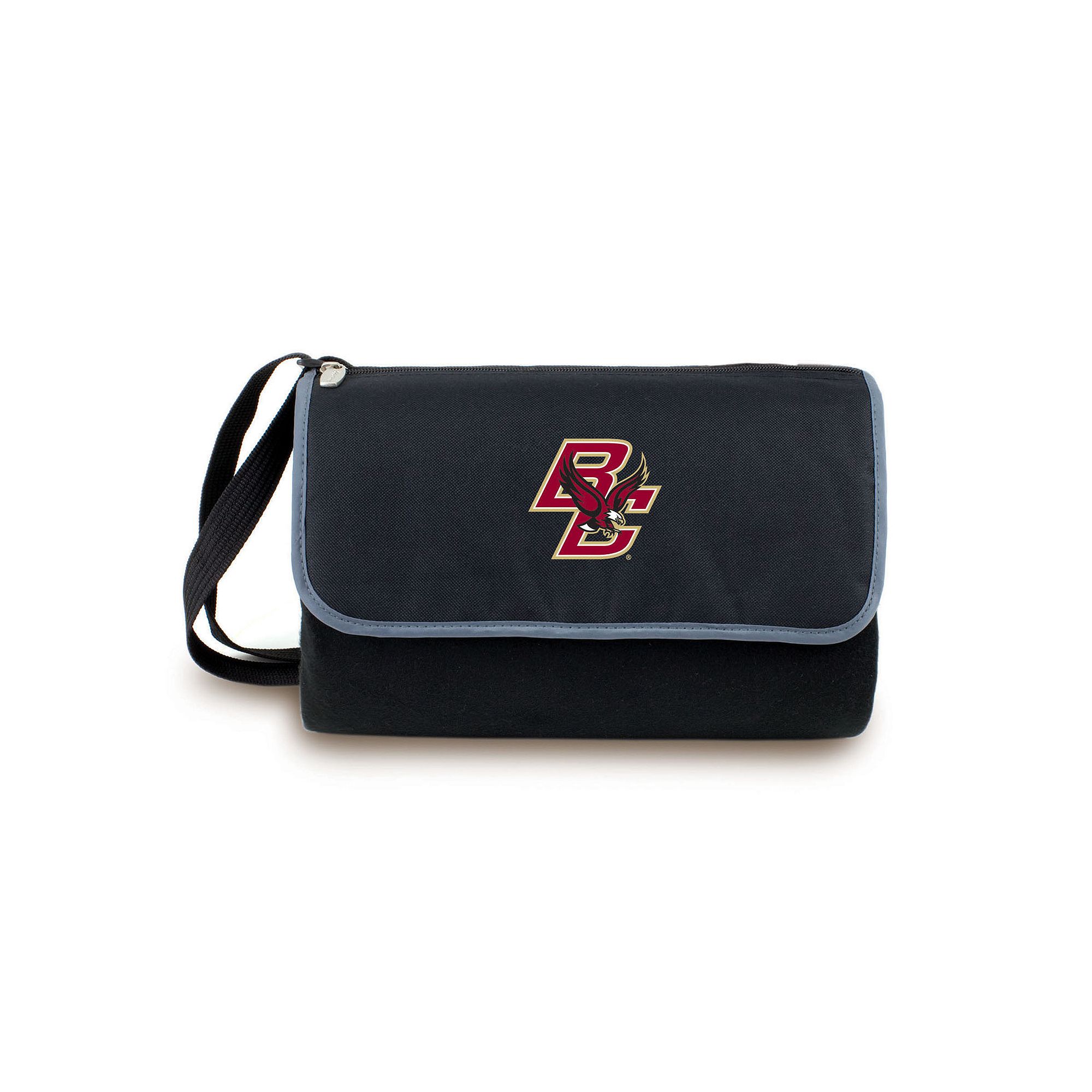 Picnic Time Boston College Eagles Blanket Tote, Black