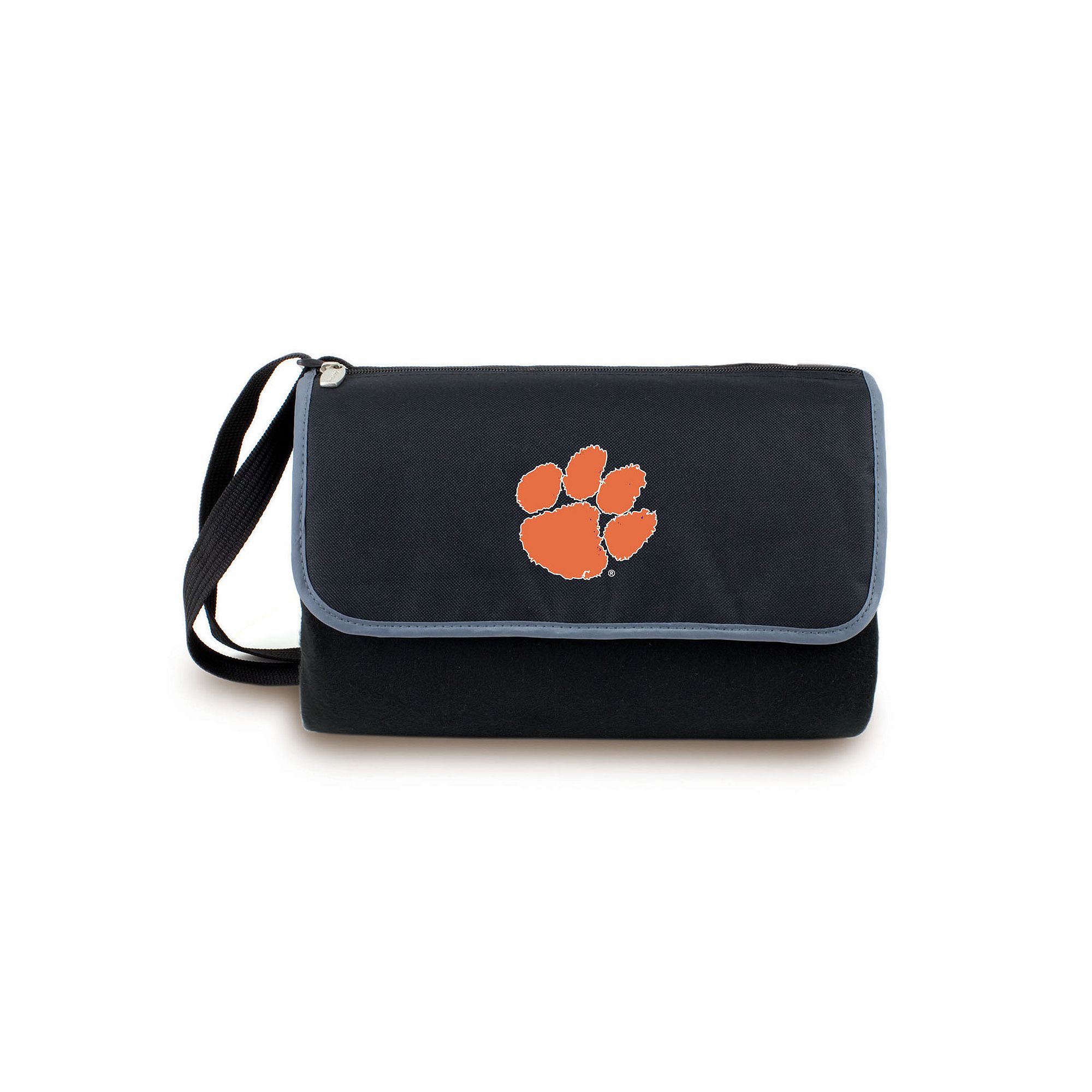 Picnic Time Clemson Tigers Blanket Tote, Black