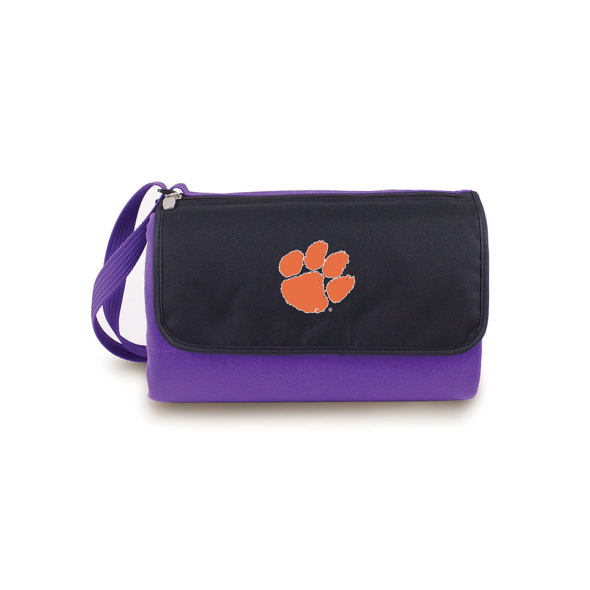 Picnic Time Clemson Tigers Blanket Tote, Purple