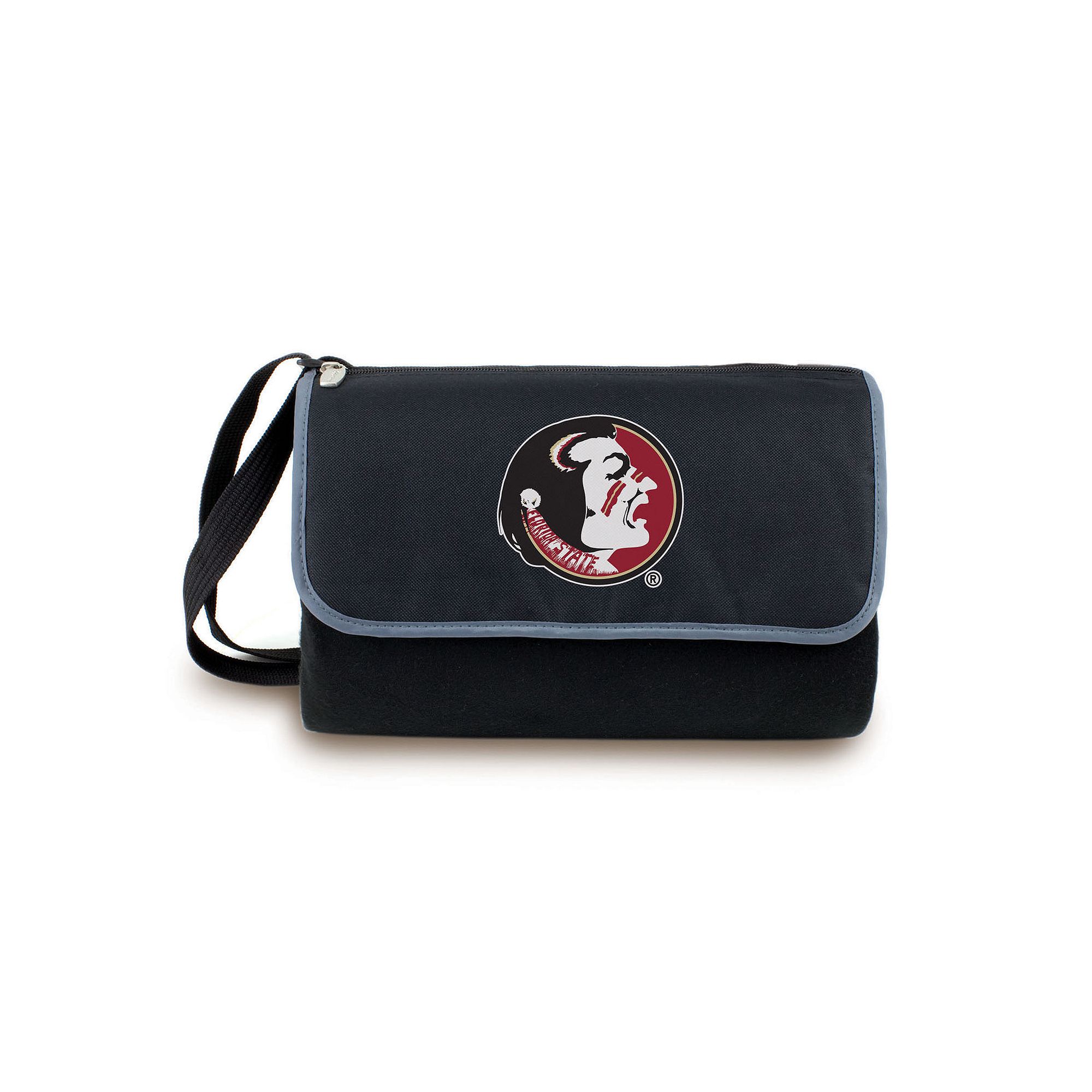 Picnic Time Florida State Seminoles Blanket Tote, Black