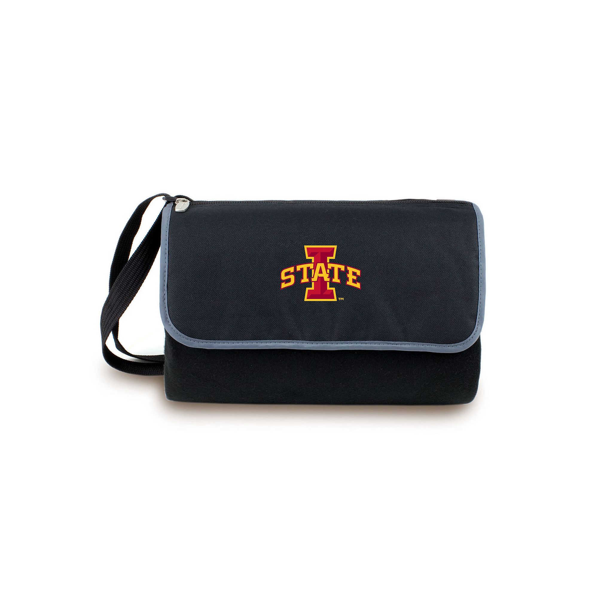 Picnic Time Iowa State Cyclones Blanket Tote, Black