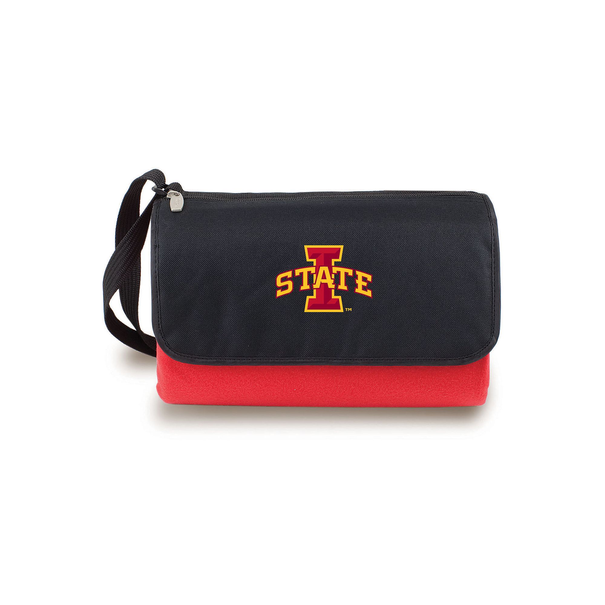Picnic Time Iowa State Cyclones Blanket Tote, Black Red