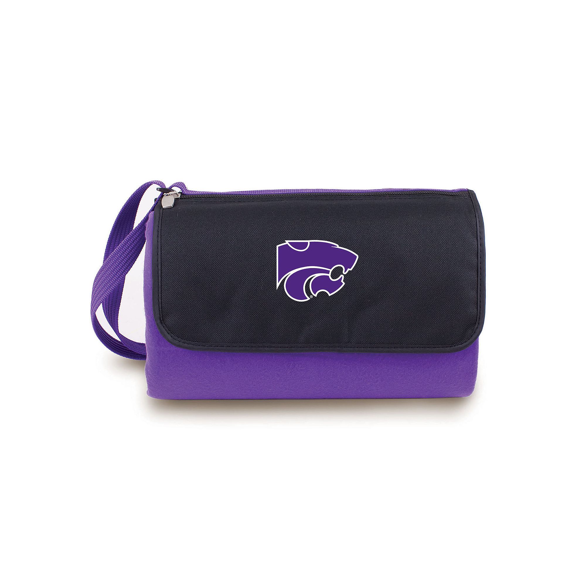 Picnic Time Kansas State Wildcats Blanket Tote, Purple