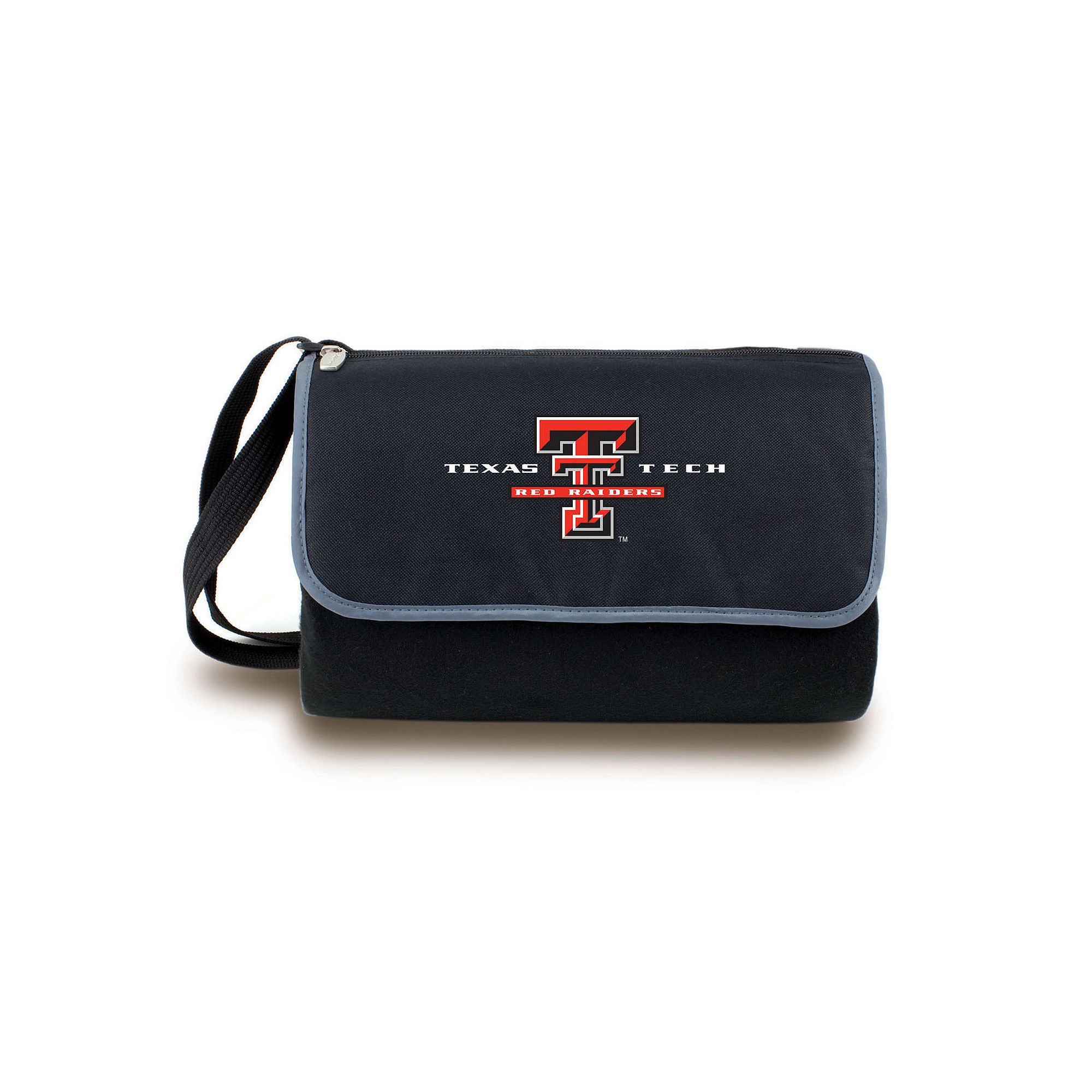 Picnic Time Texas Tech Red Raiders Blanket Tote, Black