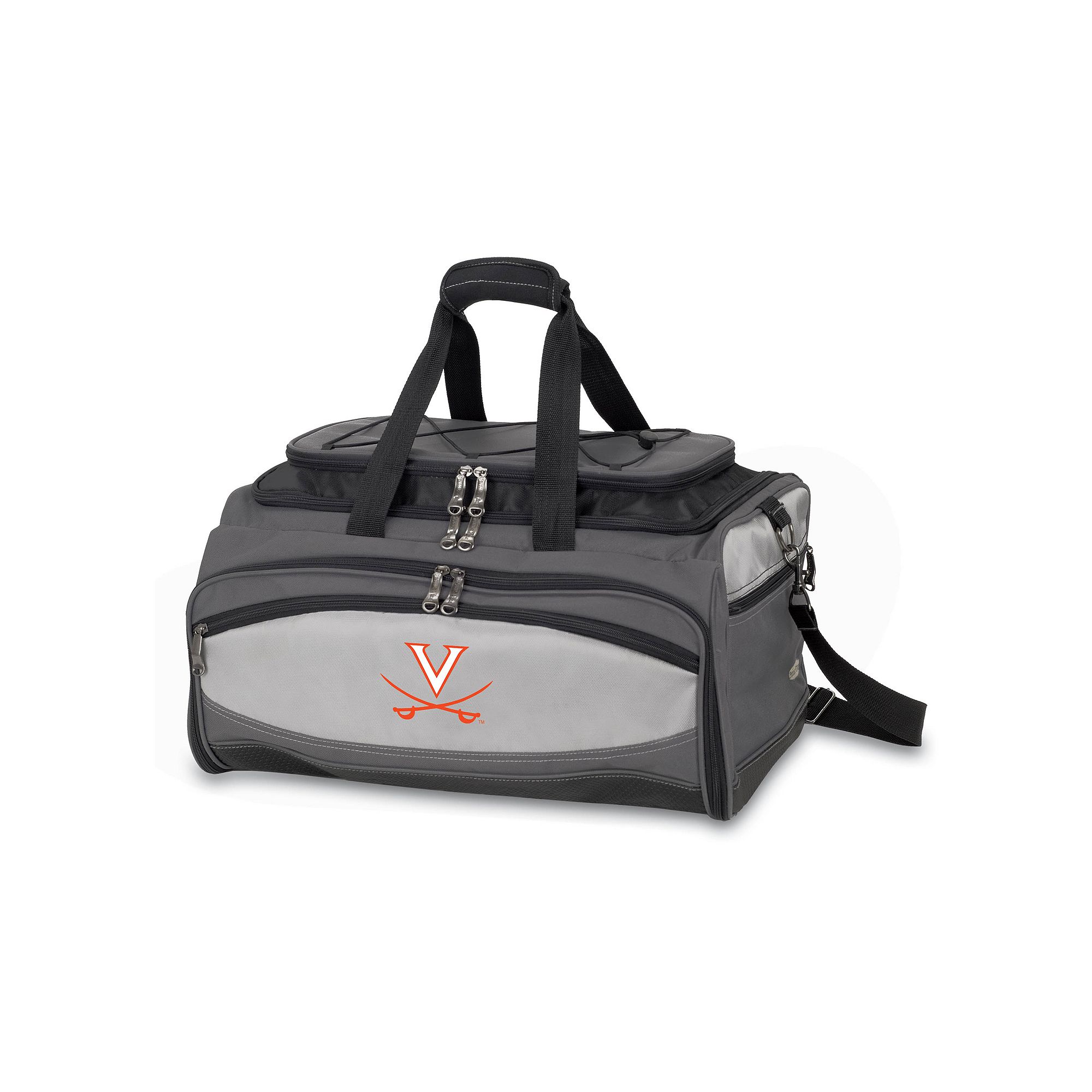 Picnic Time Buccaneer Virginia Cavaliers Tailgating Cooler and Grill, Grey