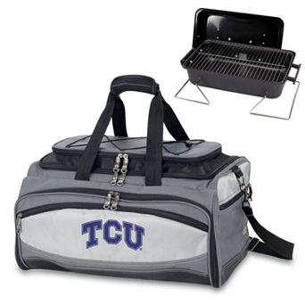 Picnic Time Buccaneer TCU Horned Frogs Tailgating Cooler & Grill