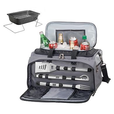 Picnic Time Buccaneer TCU Horned Frogs Tailgating Cooler and Grill