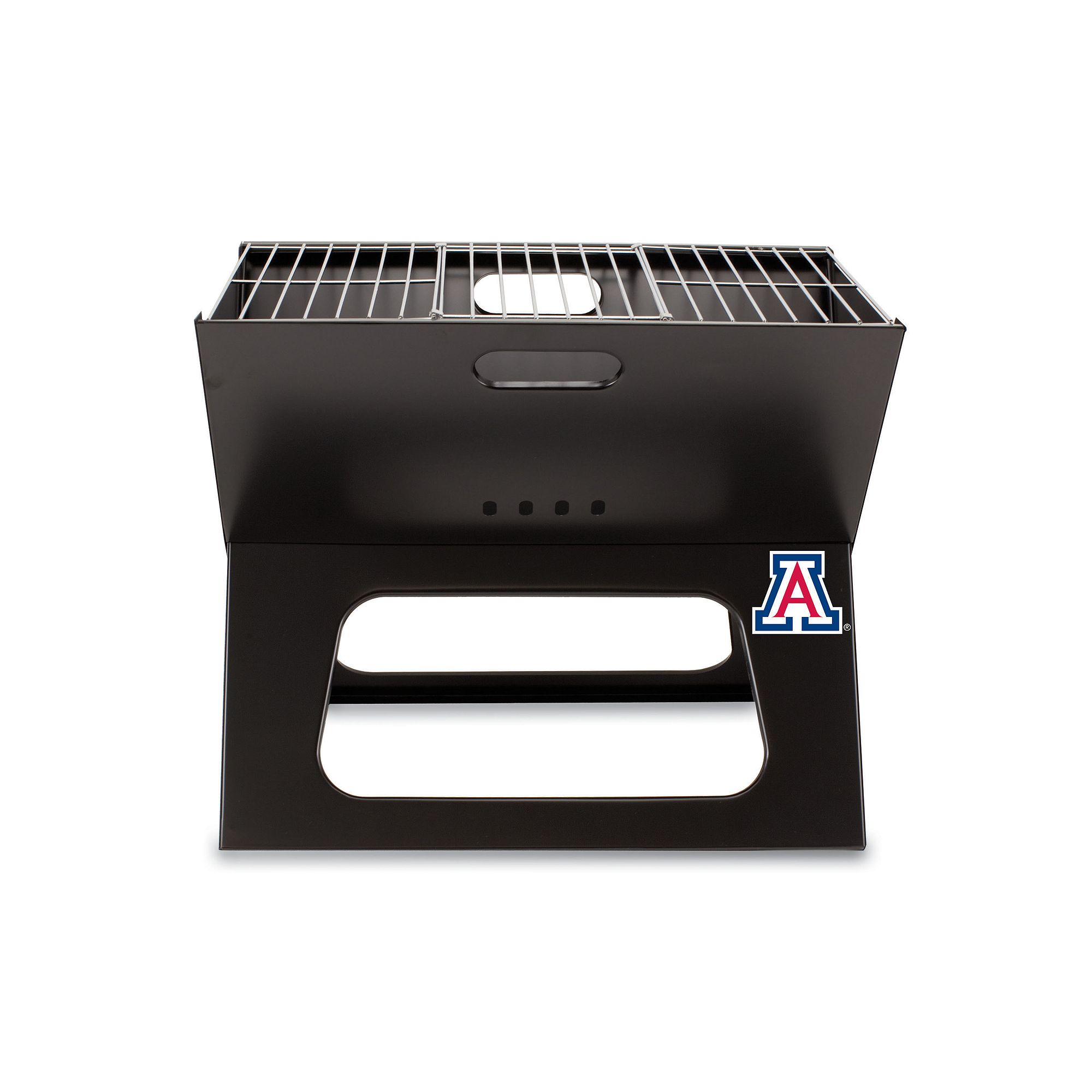 Picnic Time Arizona Wildcats Portable X-Grill, Black